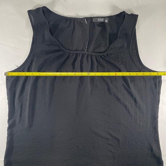 a.n.a. A New Approach Women’s Sleeveless Black Blouse – Size XL - Picture 5 of 6
